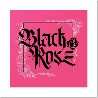 A Beautiful Black Rose Posters and Art